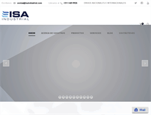 Tablet Screenshot of isaindustrial.com